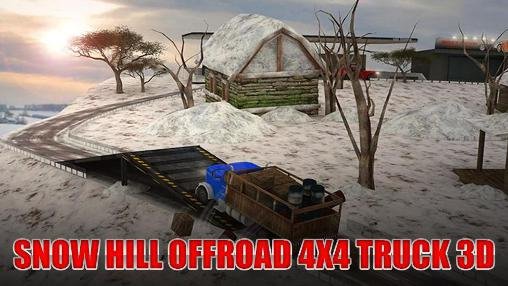 game pic for Snow hill offroad 4x4 truck 3D